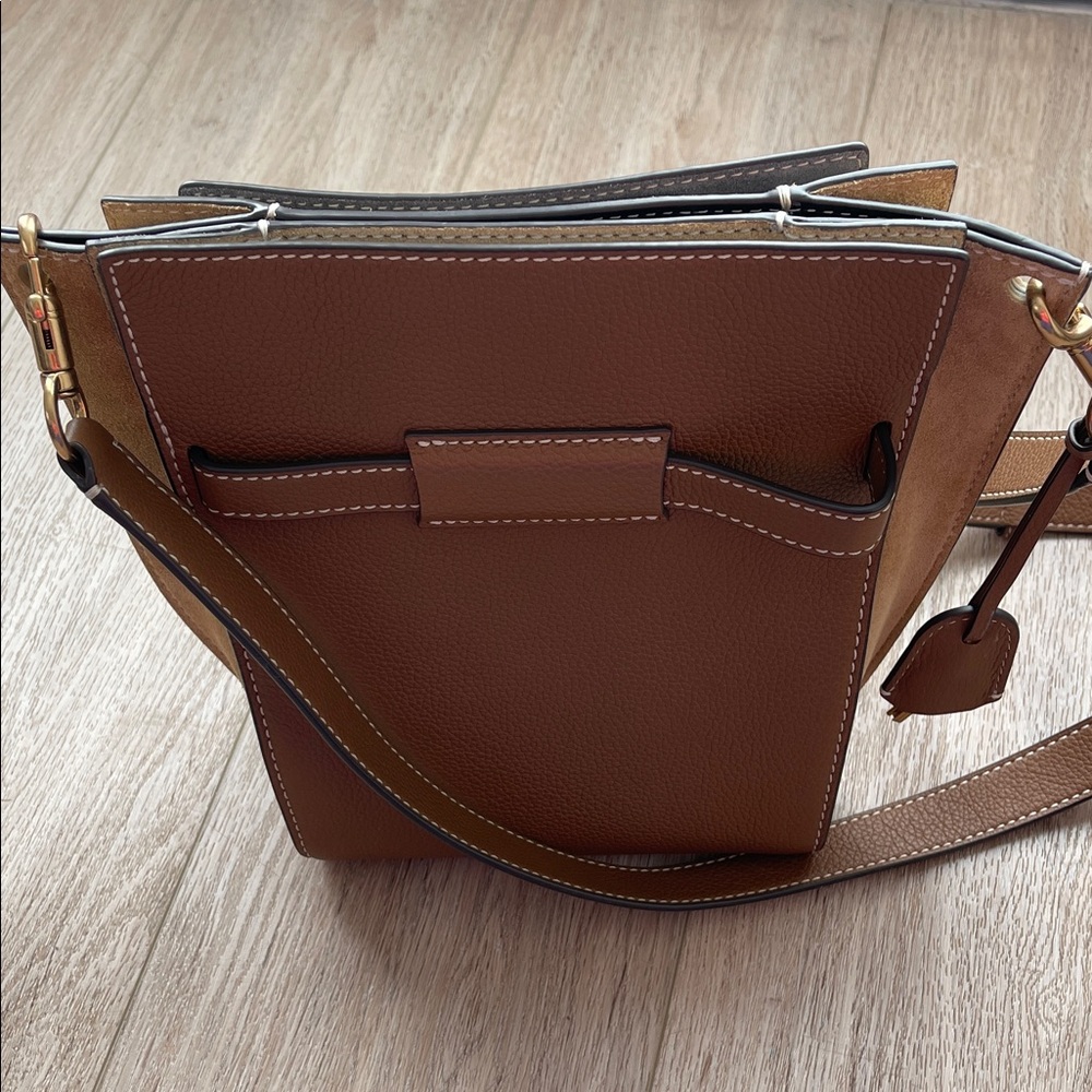 Tory Burch Brown and Tan Crossbody Bag - Picture 9 of 14